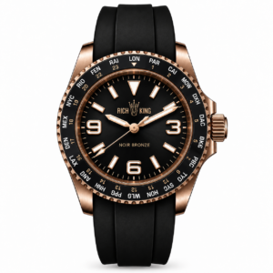 NOIR BRONZE WORLD TIMER